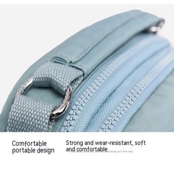 Nylon Fabric Lightweight Crossbody Bag - Picture 10 of 12